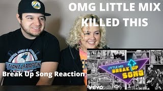 Little Mix - Break Up Song (Lyric Video) | COUPLE REACTION VIDEO