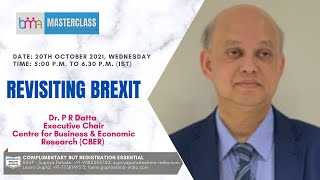 Revisiting BREXIT by Dr. P.R. Datta