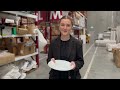 Corelle Dinner Plate Drop Test