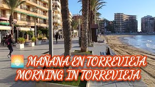 🌅🏙️🌴🏖️ Mañana en Torrevieja / Morning in Torrevieja. Playa del Cura Beach. España / Spain 🇪🇸