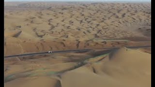 Third highway across China's largest desert in operation