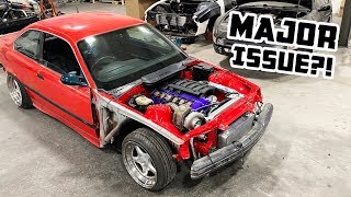 TURBO E36 FINALLY LEAVES THE LIFT!