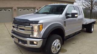 West TN 2017 Ford F550 F450 F350 Lariat 4X4 Diesel CM Flat Bed used for sale info www sunsetmotors c