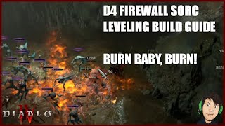 Diablo 4 Sorcerer Firewall Leveling Build Guide