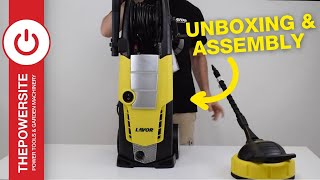 Unboxing The Lavor Galaxy 160 bar Electric Pressure Washer With Included Attachments #assembly