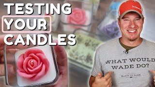 Subscriber Candle Testing \u0026 Review (Soy Candle, Embeds, Multiple Wicks) | Hand With A Heart (Ep. 28)