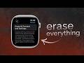 How to Erase Everything on Apple Watch (tutorial)