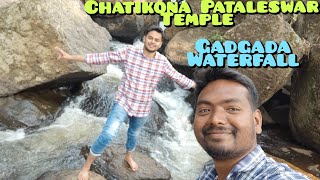 Chatikona Pataleswar Temple, Rayagada | Har har Mahadev | Gadgada Waterfall ❤️ | #rayagada #odisha