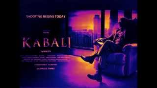 #Kabali Poster With Electrifying BGM