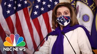 Pelosi: Covid Relief Should Be Kept Separate From Spending Bill In Congress | NBC News NOW