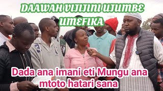 Dada ako na imani eti Mungu ana mtoto maswali yaletwa kama umeme leo kiwanja cha changamka