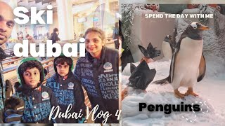 Ski Dubai 🤩 Live Snow falling එක්ක snow activities ගොඩක් කරන්න පුලුවන් යන්නම ඕන place එකක්