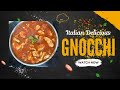 Potato Gnocchi With Red sauce | Easy Recipe 20 min