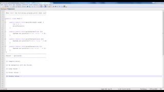 OCA Java SE 8 Programmer I. Using Operators and Decision Constructs. Training 13.