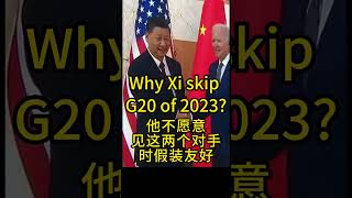 习近平不去 G20