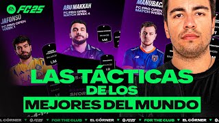 LAS TÁCTICAS DE LOS 4 MEJORES JUGADORES DEL MUNDO DE FC 25 | EL CÓRNER