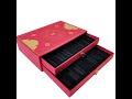 Drawer Style Boxes 3 Drawer Style Box/Sliding Drawer Box/Drawer Gift Box