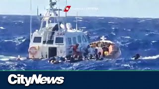 41 dead in migrant shipwreck near Italian Island