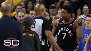 Warriors investor identified as fan who pushed Kyle Lowry won’t attend the rest