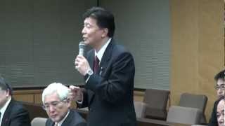 【2013.2.8】地域の元気創造本部第１回　新藤義孝総務大臣