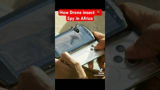 How Drone insect was CAUGHT Spying on Africa #shorts #youtubeshorts