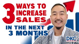 3 Ways to Increase Sales Right Away!