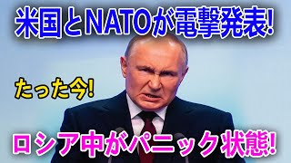 【緊迫】 ‼️NATOとロシアが激突寸前？ トランプの平和戦略はロシアを追い詰めるのか？