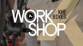 KHEbikes WorkShop - bmx us bb to mid bb upgrade - sealed bearings bottom bracket