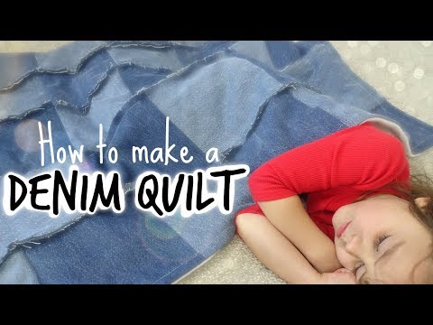 DIY Denim Quilt | Beginner Friendly & Comforting DIY Denim Quilt | Beginner Friendly & Comforting