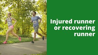 Injured runner or recovering runner