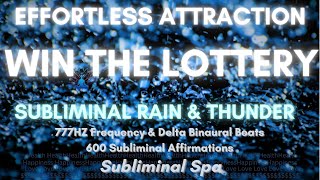Lottery Winner Mindset Activated | 600 Affirmations + 777 Hz Solfeggio Frequency