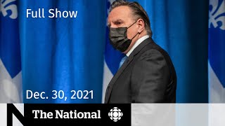 CBC News: The National | Quebec curfew, Back to school, COVID Olympics