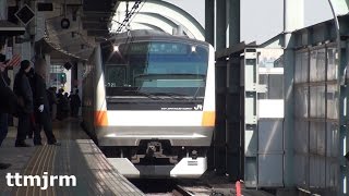 中央線東京駅 青梅特快折り返し発車/JR Chuo Line E233 Series at Tokyo Station/2016.03.03