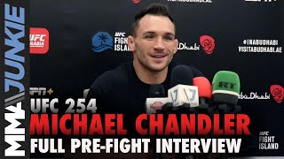 Michael Chandler ready to step in for Khabib or Gaethje | UFC 254 pre-fight interview