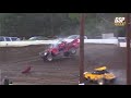 wild jeep flip at grandview speedway