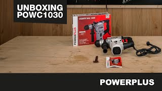 POWERPLUS - Unboxing the POWC1030 hammer drill