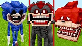 ВСЕ ШИН СОНИКИ В МАЙНКРАФТ Shin Sonic Tapes Minecraft