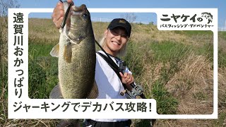 【遠賀川編】~ニヤケイがおかっぱりからバスを攻略~ ニヤケイのバスフィッシング・アドベンチャー vol.1