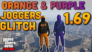 How To Get Orange \u0026 Purple Joggers In GTA 5 Online | New \u0026 Easy Method