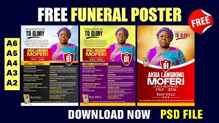 FREE Funeral Poster Template Download & Edit in Photoshop (Step-by-Step)