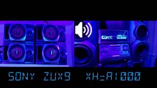 Sony FST-ZUX9 vs Aiwa XH-A1000!