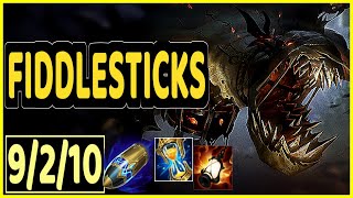 FIDDLESTICKS VS WARWICK - 9/2/10 KDA JUNGLE GAMEPLAY