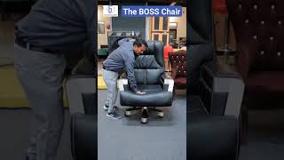 BOSS Office Chair #reels #officechair #chair #boss #luxurychairs #RevolvingChair #shorts