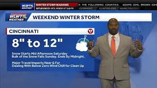 Major Weekend Winter Storm Affects Cincinnati
