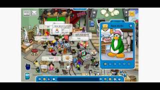 Club Penguin Meeting Aunt Arctic - Penguin Play Awards 2010