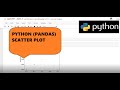 Python(Pandas) - Scatter Plot
