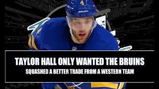 NHL Trade Deadline: Behind-the-Scenes Story of Taylor Hall Trade to Boston Bruins