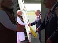 PM Modi arrives in Philadelphia, USA | Quad summit | #shorts