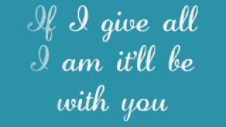 Jordin Sparks - Worth The Wait (Lyrics)