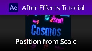 After Effects Tutorial - Position from Scale